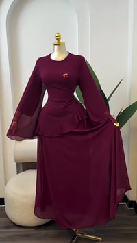 فستان • شيفون • مقاسات ٣٨-٤٨