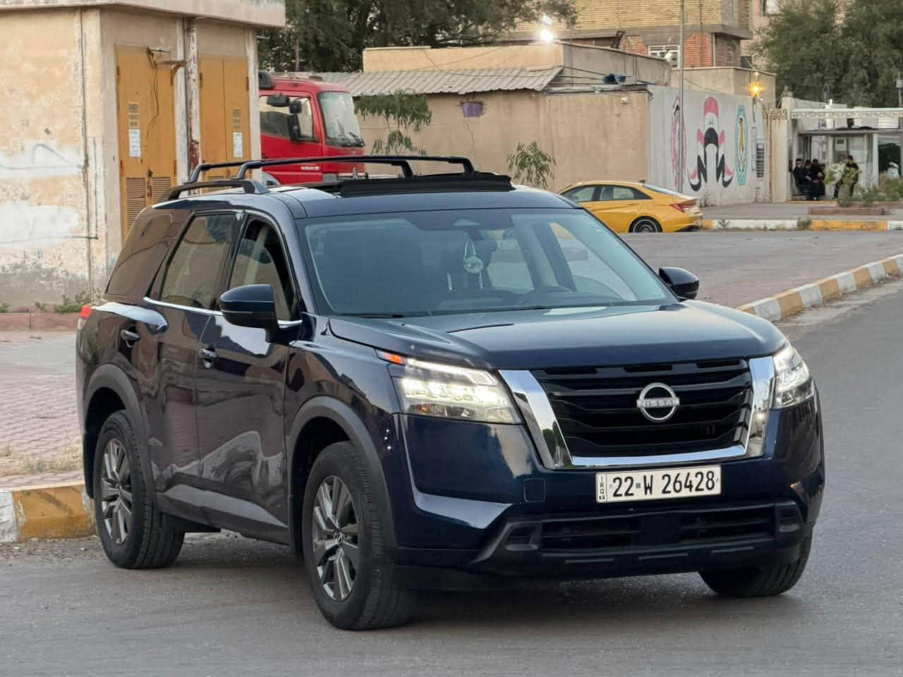 للتواصل عالرقم فقط
بدون صبغ بدون تبديل 
نيسان باثفايندر الشكل الجديد
اللون : ازرق
الموديل : 2024
مرقم اربيل تحويل للمشتري 
حجم المحرك : 6 سلندر (3,5L)
بدون تبديل ولا صبغ فقط بارد وتكحيل بسيط
ماشية 8 الاف فقط
المواصفات : SV Plus  فور ويل 
فتحة سقف بنوراما
بصمة 
تشغيل عن بعد
رادار امامي (تحديد مسار)
رادار جانبي (نقاط عمياء)
رادار خلفي (تحذير من الاصطدام)
حساسات امامية+ خلفية
كاميرات 360°
كشنات مخمل
كشنات تدفئة
تحكم الكشنات امامي كهرباء
تبريد مركزي 3 قطع
تحكم وضعيات القيادة...Drive Modes 
شفتات + تحكمات استيرن 
هيتر استيرن
شاحن لاسلكي
‏Apple Car Play
‏Android Auto 
هاند بريك بصمة
اوتو هولد Auto Hold
اوتو ستارت ستوب Auto Start stop
مانع انزلاق+ABS
شاشة كبيرة لمس+كاميرا
منافذ AUX+USB
7 راكب كشن منفصل vip 
-----
*********** 
متوفر واتساب او الاتصال عالرقم
275 ورقة سعرها
مكان السيارة اربيل
