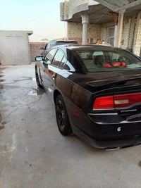 دوج جارجر وارد امريكي  موديل 2014 بية قطعة وحدة  صبغ نص جاملغ الامامي ...