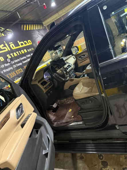 سلام عليكم تاهو خليجي برايمر وكالة المنصور 2022 ماشيه 130 الف كيلو متر مكفوله من صبغ بيها بارد فقط جاملغ ايسر تقريبن شبرين وبل باب سكن هم بيها وبيها شبير بيدار جاملغ خلفي مكينه كير تخم تاير سياره جاهزه المكان سياره اربيل السعر 51الف $ لاستفسار ***********
