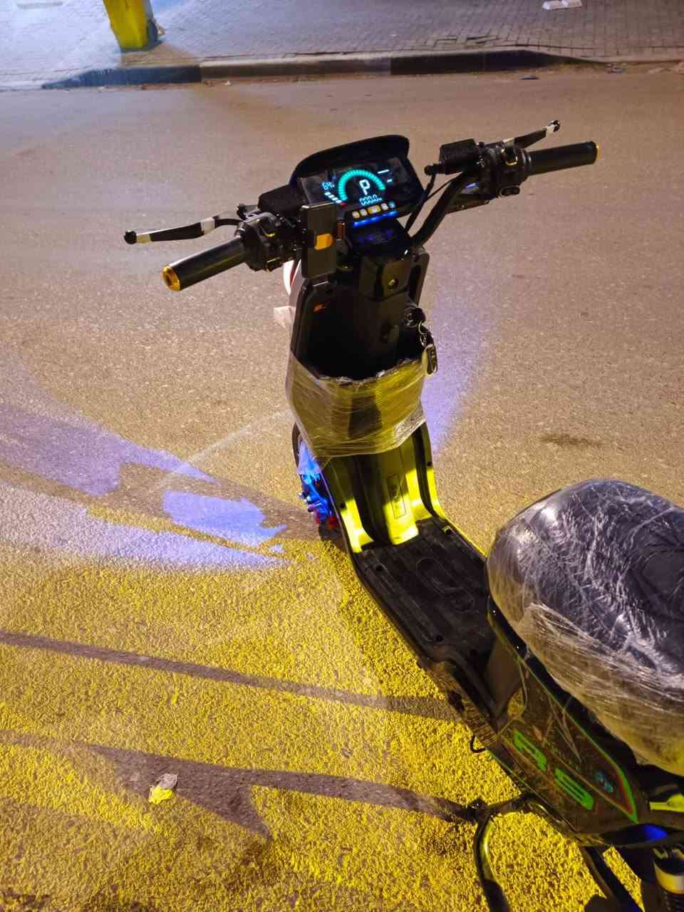 سلام عليكم دراجه R9 مديل 26 استخدام شهر كلشي شغال بصمه سويت وتشغيل عن بعد كهربائيات كلهن شغالات اربع نمر
سعر500 وبيهه مجال 5بطاريات كلهن شغالات اي نقص مابيهن تفحص بيدك
ملف 1200
***********

مكلف بلنشر اتصال علئ رقم
