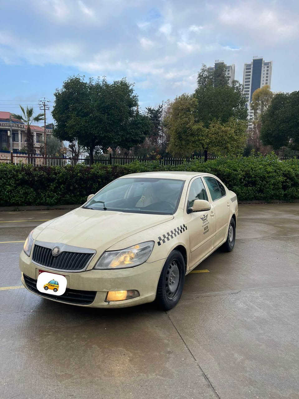 تكسي سكودا موديل ٢٠١١
كير عادي سكودا محرك ٢٠جيتا
كير محرك بشرط ضبخ 
٤قتعه ضبخ بي داخلي
سنك و بشت كبس 
غورامه ١٥ورقه دهوك, العراق


**إذا كنت صاحب هذا الإعلان وتريد حذفه لأي سبب، رجاءا أرسل رسالة إلى الدعم الفني**