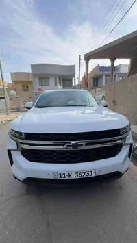 للبيع سيارة: #شيفرولية_تاهو LT فول مواصفات الموديل: 2022 •الضرر: صبغ ط...