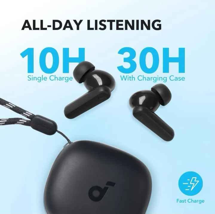 #ايربود #أصلية من نوع Anker Soundcore P20i بلون أزرق.
#السعر 20 الف فقط

 * تتميز بوقت تشغيل يصل إلى 30 ساعة.
* تحتوي على ميزة مقاومة الماء بمعيار IPX5 لحمايتها من العرق ورذاذ الماء.
* تتميز السماعة بمحركات صوت 10 مم لتوفير تجربة صوت باس (Bass) قوي وعميق.
* تتضمن 22 وضعًا مُعدلًا مسبقًا للصوت (EQs) لتخصيص تجربتك الصوتية عبر التطبيق. بغداد, العراق


**إذا كنت صاحب هذا الإعلان وتريد حذفه لأي سبب، رجاءا أرسل رسالة إلى الدعم الفني**