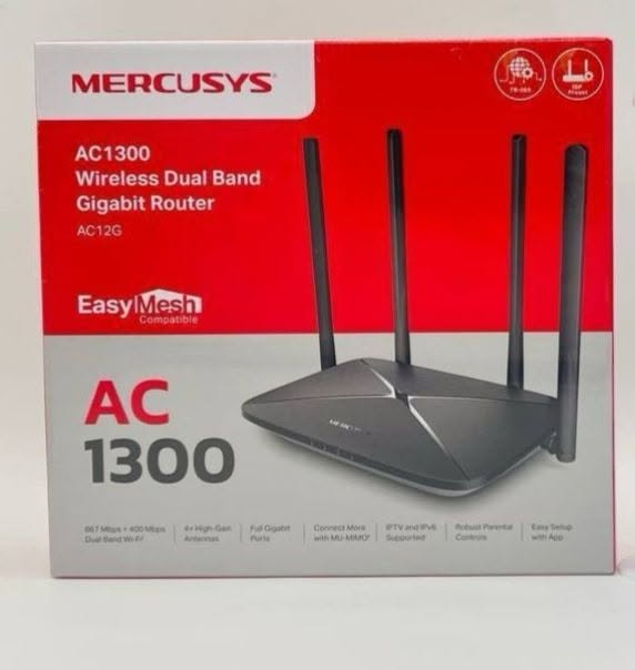 راوترات    ميركوسيس MERCUSYS  جملة  ومفرد

موديل
1200.   
1300.  
1900.  
Ax1800.   
Ax3000. 

يوجد توصيل لجميع المحافظات


**إذا كنت صاحب هذا الإعلان وتريد حذفه لأي سبب، رجاءا أرسل رسالة إلى الدعم الفني**