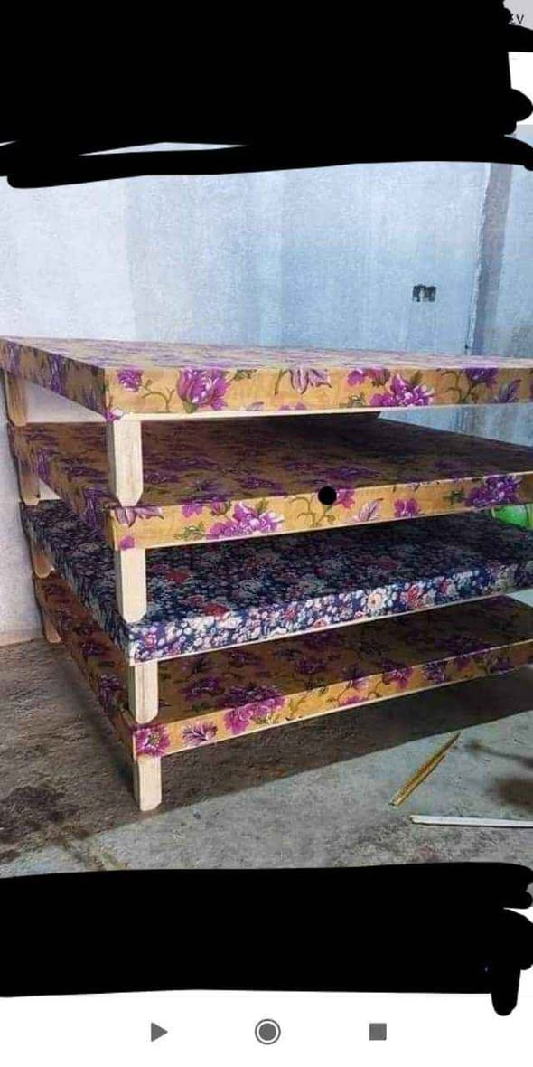 جرابي نفرين جديد دوشمه تسكام
خشب بلوك ابيض ٢٠ مليم فوك طبقه معاكس تحمي الخشب
التخته ست ارجل اربع جسور تتحمل الوزن 400 وأكثر
الوان القياس حسب الطلب
السعر 140.
مكانه بلحله وعدنا خدمه توصيل حلة, بابل


**إذا كنت صاحب هذا الإعلان وتريد حذفه لأي سبب، رجاءا أرسل رسالة إلى الدعم الفني**