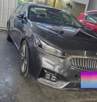 كيا K 7 موديل 19 لون رصاصي غامق بدون صبغ ففففول بدون بانوراما رقم بغدا...