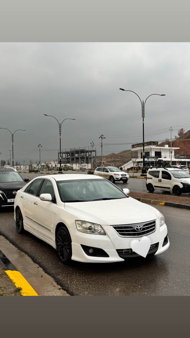 تيوتا وريون 2008 اراوس حسب قناعه

محرك 6 سلندر افلون ماكينه مبدل جديد 

طخم جديد اربع وياله واربع طائرات جديد 

سياره بلا دعم ثلاث قطع للجماليه الصبغ السياره من شركه بيدنا لهسه دبل سويتش ماشي 250 كيلو متر عليها غرامه 38 ورقه انزل من السعر سياره وضع شركه مكان زاخو 

سعر 115ورقه شويه مجال 

*********** زاخو, دهوك
