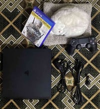 بلاي ستيشن 4 سليم اولاين اوربي ( PS4 Slim Online) حالة الجهاز : لوك ست...