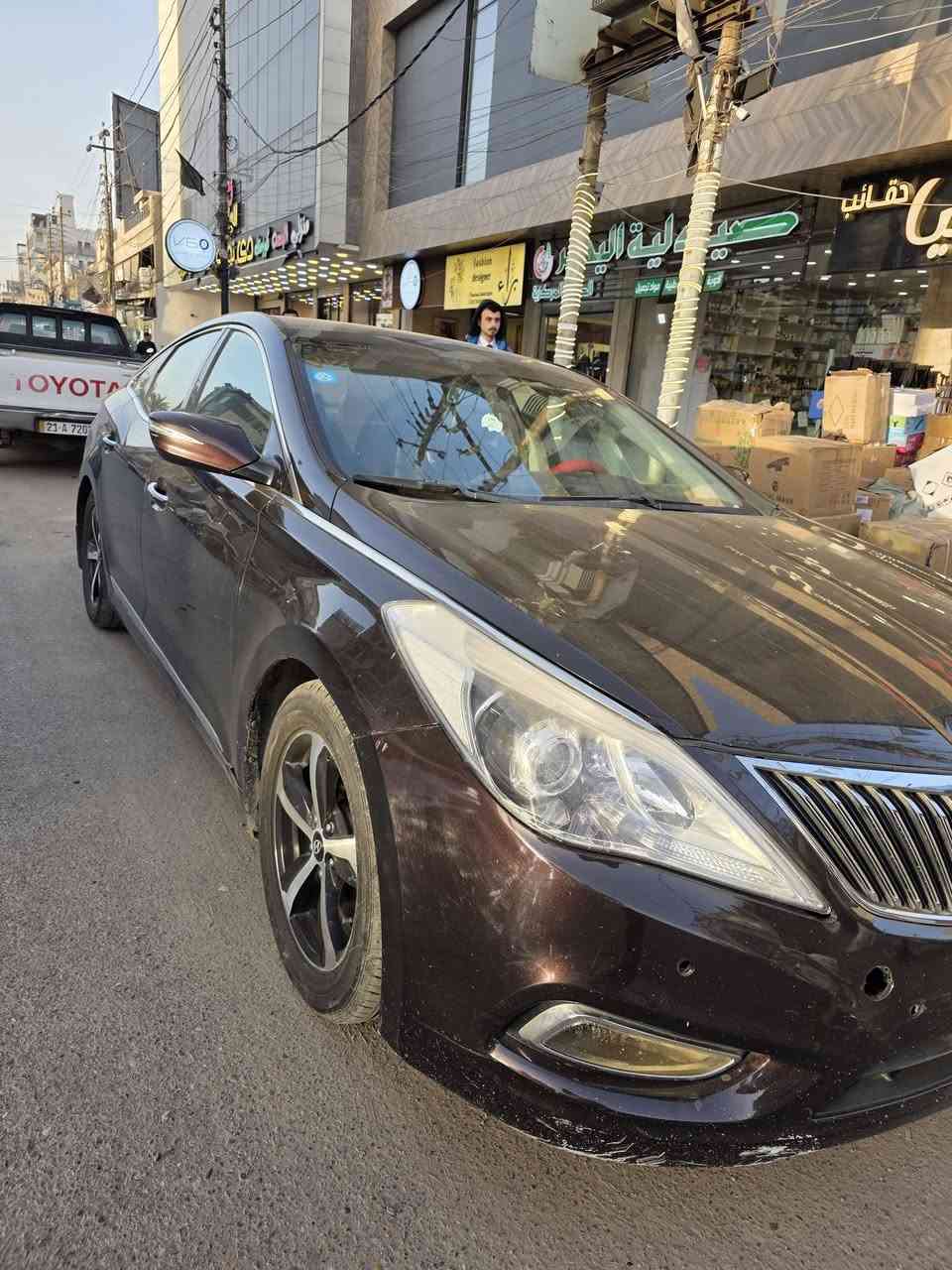 هونداي ازيرا 2014 خليجي بيها بس دعامية امامي صبغ وشوي بلهلال  وبيها باردات مثل مو موضح بلصور
فول_موصفات_لمتدد_بعدها_بحالة_الشركة_موديل 2014

حجم_مكينة 6 سلندر_دوش_3.3 كير محرك مكفول 

رقم_بغداد_سنوية_هزه_ارقام_كلها_جديده_تحويل_مباشر
المواصفات:
بانورما•زراك لايت  •عدد AIR BAG 8 •جلد قرمدي •

•سماعات +دمام •كلوب ضباب •دبل كزوز•حساسات خلفي 

كامره امامي وخلفي وشاشه تيسله شادلها 

 •لايت زينون + LED•كشاف • تبريد قطعتين منفصل 

 مفتاح التشغيل بصمة •شاشة •كاميرا دوارة •لد امامي لد 

الانارة الداخلية LED••مقعد السائق كهرباء •مقعد السكن كهرباىي 

كشنات الامامية تدفى•نظام مانع الانزلاق •لايت كهرباىي•

•مانع انحدار • لد خلفي مسطره•برادت أبواب جانبية •ترحيب 

مثبت السرعة Cruise •المودات والأوامر الصوتية•قطعتين 
تبريد•

 نظام مانع الانزلاق•اشارة في المرايا الجانبية قابلة للطي كهرباء

 ‏•بردة خلفية كهرباىي •سستم نيكل بلادي 

سعرها 💢 $110 💢 قفل
*********** للاستفسار
