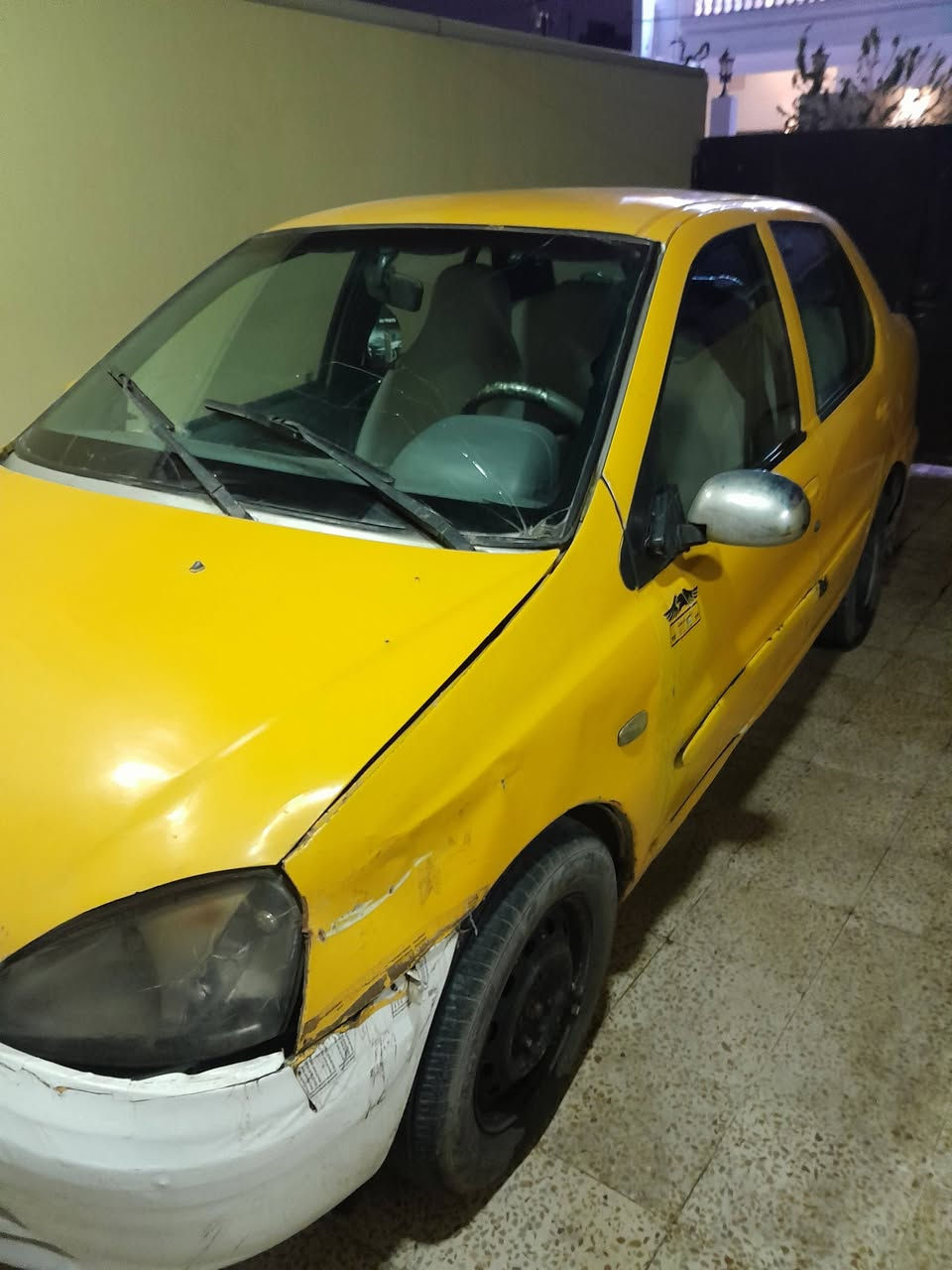 سياره للبيع
نوع تاتا هندي. كير ومكينه كورلا قديم

كير اوتوماتيك 💯

يوجد بطاقة بنزين مع السياره

ابيع جف تراب ☝️

اني وكيل اول وكاله حاضر تحويل حاضر

كركوك حي العسكري مقابل مدرسه المجاهدين

موبايل ***********

السعر 15$
