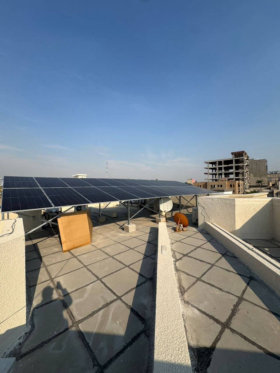 المنظومة الشمسية مو شراء مؤقت
هي استثمار للمستقبل وللمدى البعيد
لهذا نعتمد معدات
بضمان واضح ومعتمد
مو وعود ولا كلام تسويق وقتها تكَدر تستثمر بثقة
من خلال قرض خاص معتمد ضمن مبادرة البنك المركزي العراقي وبتنفيذ شركتنا وفق المواصفات المعتمدة لدى وزارة
الكهرباء للتواصل. ***********
