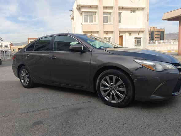 تويوتا كامري وارد امريكي 
موديل 2017
مواصفات فول 
فتحه 
بصمه 
شاشه كبيره 
حساسات 
كشنات جلد 
كشنات هيتر 
موبايل شحن 
سياره بيها اربع قطع صبخ 
بدون دواخل 
سياره مرقمه رقم دهوك 
شرط تحويل 
مكان سياره عقره 
سعرها 152 ومجال 
تلفون *********** اكر
