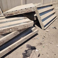 طبقات بليت مال جسر أمريكي  سمك البليت (6)ملم الطول (٢٢٥) مترين وربع) ا...