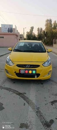 البيع السلام وعليكم اكسنت مضلع موديل 2014 رقم بغداد دولي كابون بنزين ك...