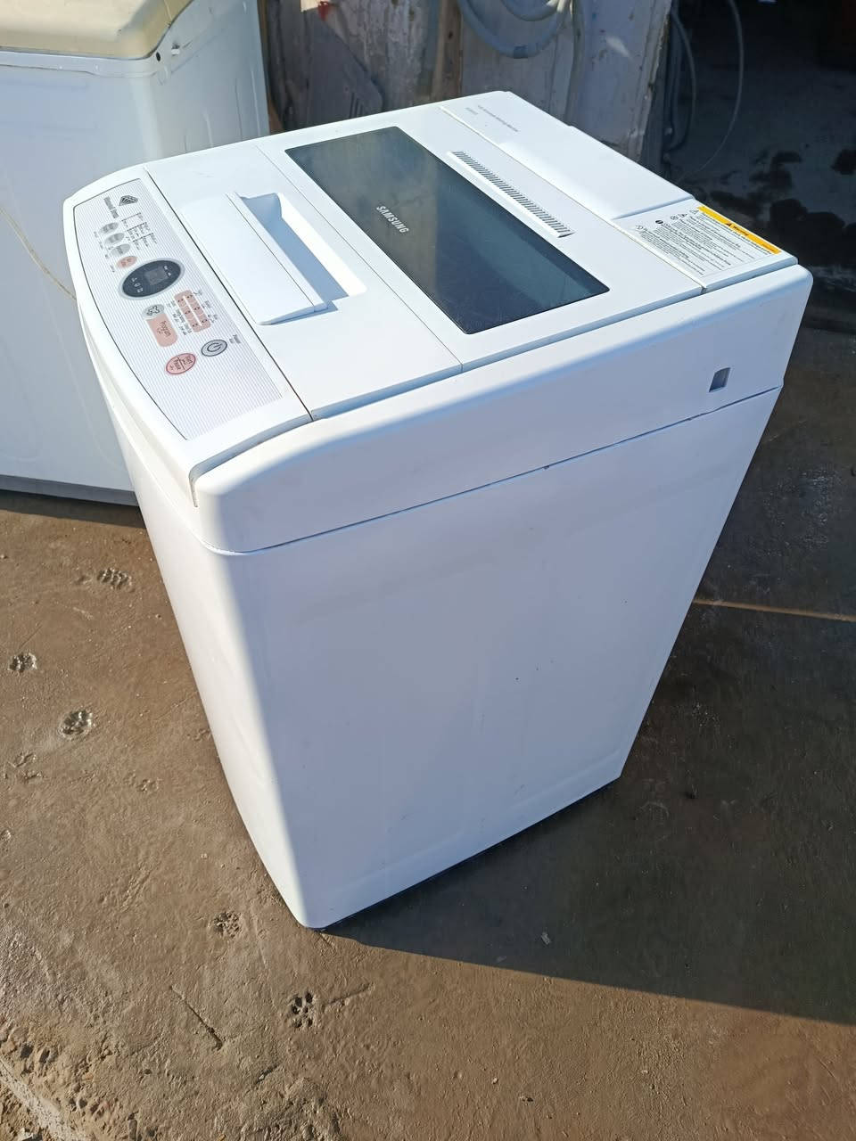 بلاش !
غسالة أوتوماتيك سامسونج عالبلاد حجم ٨ كيلو ب ١٠٠ ألف فقط 
كارت بلادي ماطور بلادي كيربوكس بلادي غسالة اصلية تايلندي و ضمان 
توصيل مجانا داخل بغداد 🌹 
***********
الدورة المهدية الاولى عبدالعزيز للغسالات
