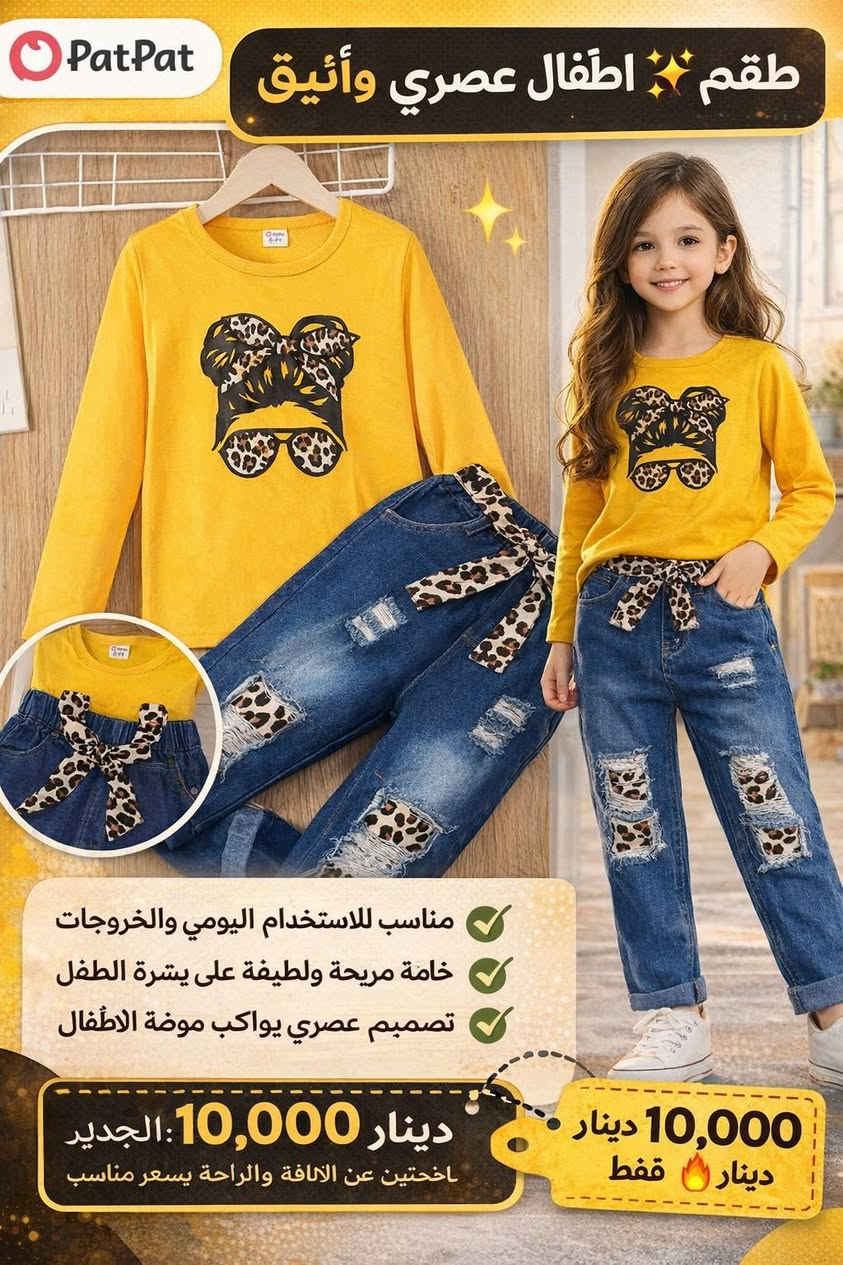 ملابس أطفال الأسعار والقياسات والتفاصيل داخل الصور 
للحجز والاستفسار اكثر مراسلة الصفحة
 متوفر توصيل كافة المحافظات


**إذا كنت صاحب هذا الإعلان وتريد حذفه لأي سبب، رجاءا أرسل رسالة إلى الدعم الفني**