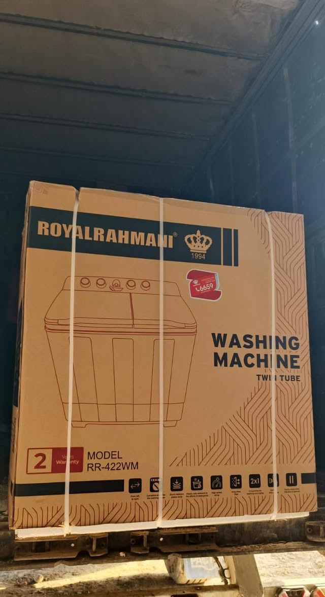 يا الله 
وصلتنا غسالة رويال الرحماني الاصلي الحجم الكبير 
للطلب والاستفسار الاتصال على الرقم 
***********
