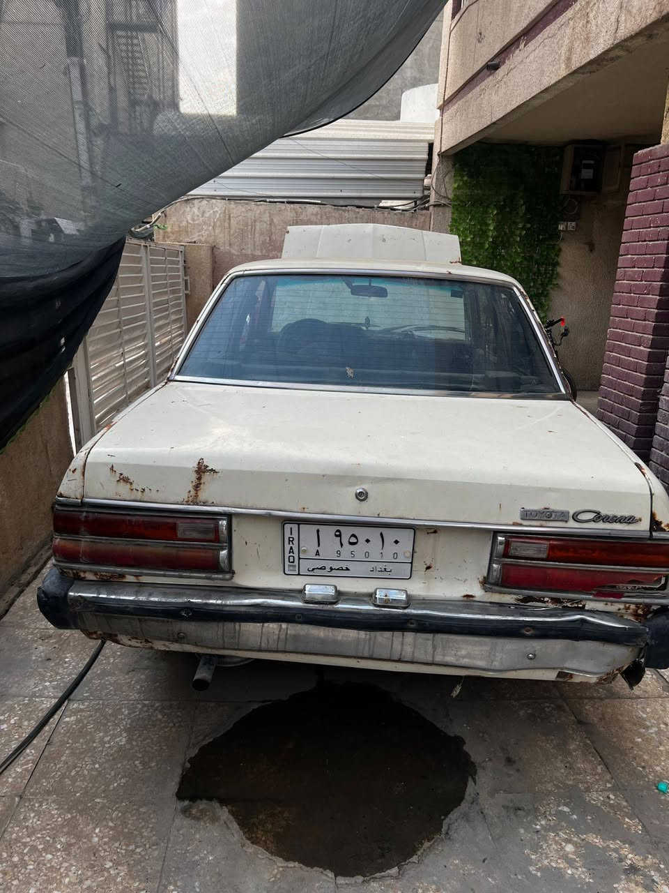 السلام عليكم
كرونا موديل 1979 رقم بغداد  باسمي كير محرك اكسل ممتاز تدفىة تبريد شغال كهربائيات شغاله تخم تاير بيها خياسات السيارة بلاديةالسعر 25$ العنوان بغداد رقم الهاتف ***********
