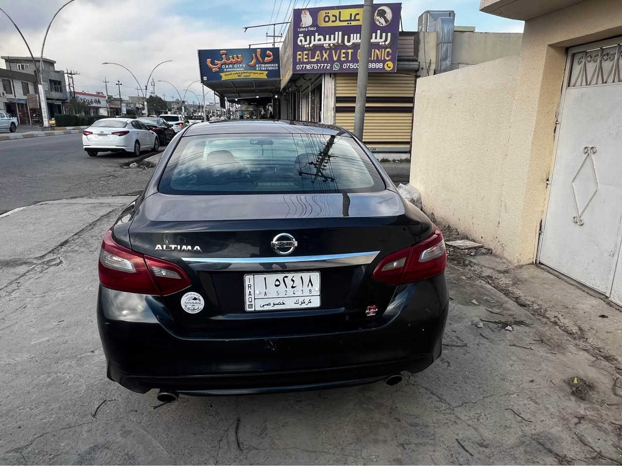 ضرر واضح بل تقرير 
فقط قطعه وحده تبديل
ماشيه 152 ميل
*********** كركوك, العراق
