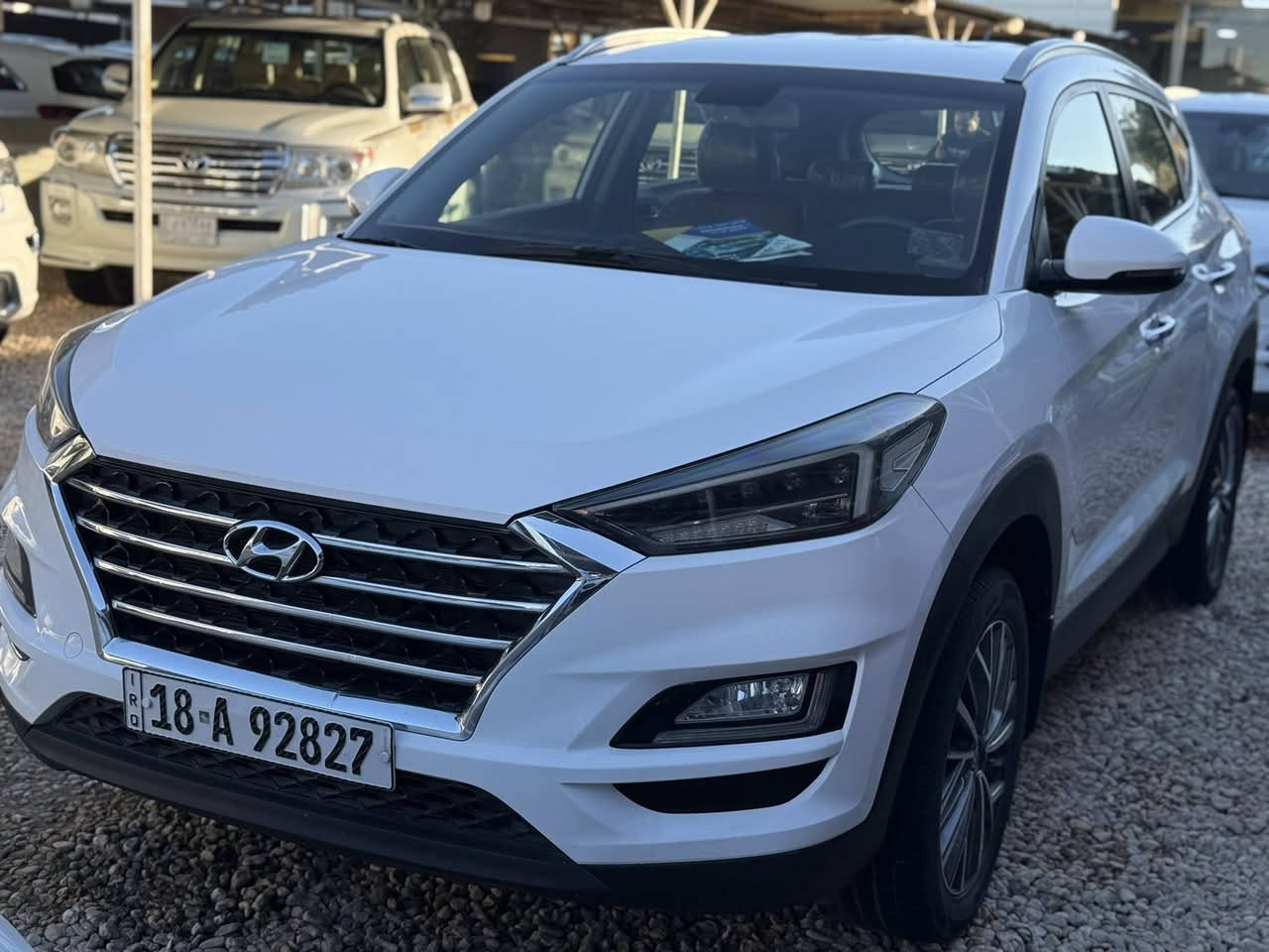 للبيع توكسان ٢٠١٩شكل ٢٠٢٠خليجية الكاصد
محرك ٢٠٠٠دوش لايت 5عدسات ويل كب كروم كشنات جلد كهربائي شاشه وكامره مري شفط مكفوله بدون صبغ سونار مرفق فقط شخط باب الخلفي السعر٢٠٠ورقه وبيها مجال قليل 
لاستفسار ***********معرض الوطن
