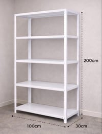 عرض خاص رفوف دكسن حديد مسلح ثقيل ارتفاع مترتين عرض متر عمق 30 سانتيم  ...