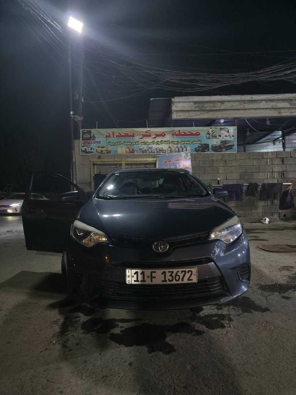 كورلا موديل ٢٠١٥ كير مكينه مكفولات  حادثها باب عكس سايق مبدل تبريد صدر جديد سيارة رقم بغداد جديد سعر ١٢٤ وبي مجال بسيط *********** كير سياره AT
