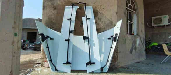 سلام عليكم للبيع كاسحه وزعانف ميگه حاجب جدد كاملات قواعدهن وياهن ماناقصهن شي سعر 550 دولار بيهن مجال شي بسيط الموشراي لايتصل *********** مكان الرمادي
