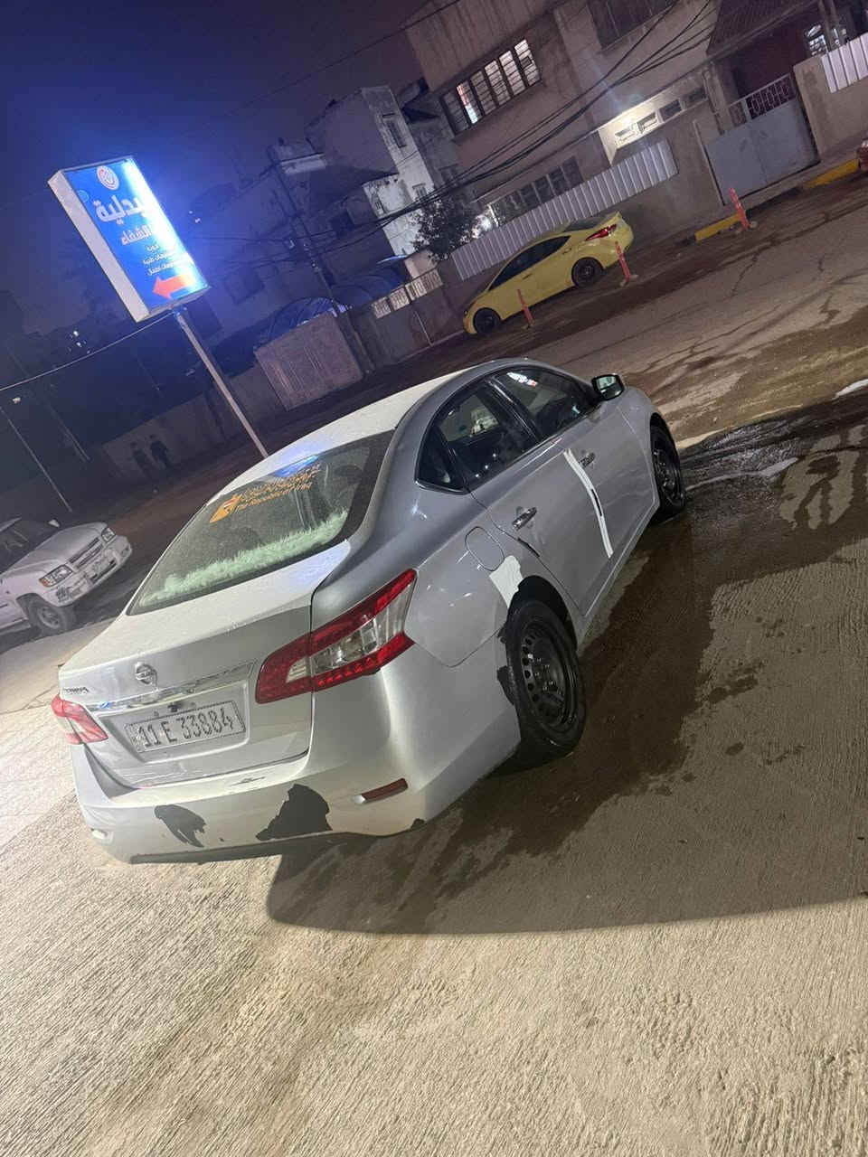 سلام عليكم نيسان سنترا ٢٠١٥ حادثها حوض ومسحوب بدون كص وحار بدون صبغ بيها بارد وبيها خربطة بلنمر دعاميات يرادلهم صبغ مكشرات مكينة مكفولة بسمي سيارة صدر نضيف تايرات نضيفه *********** مكاني كرادة سعرها ٨٠
