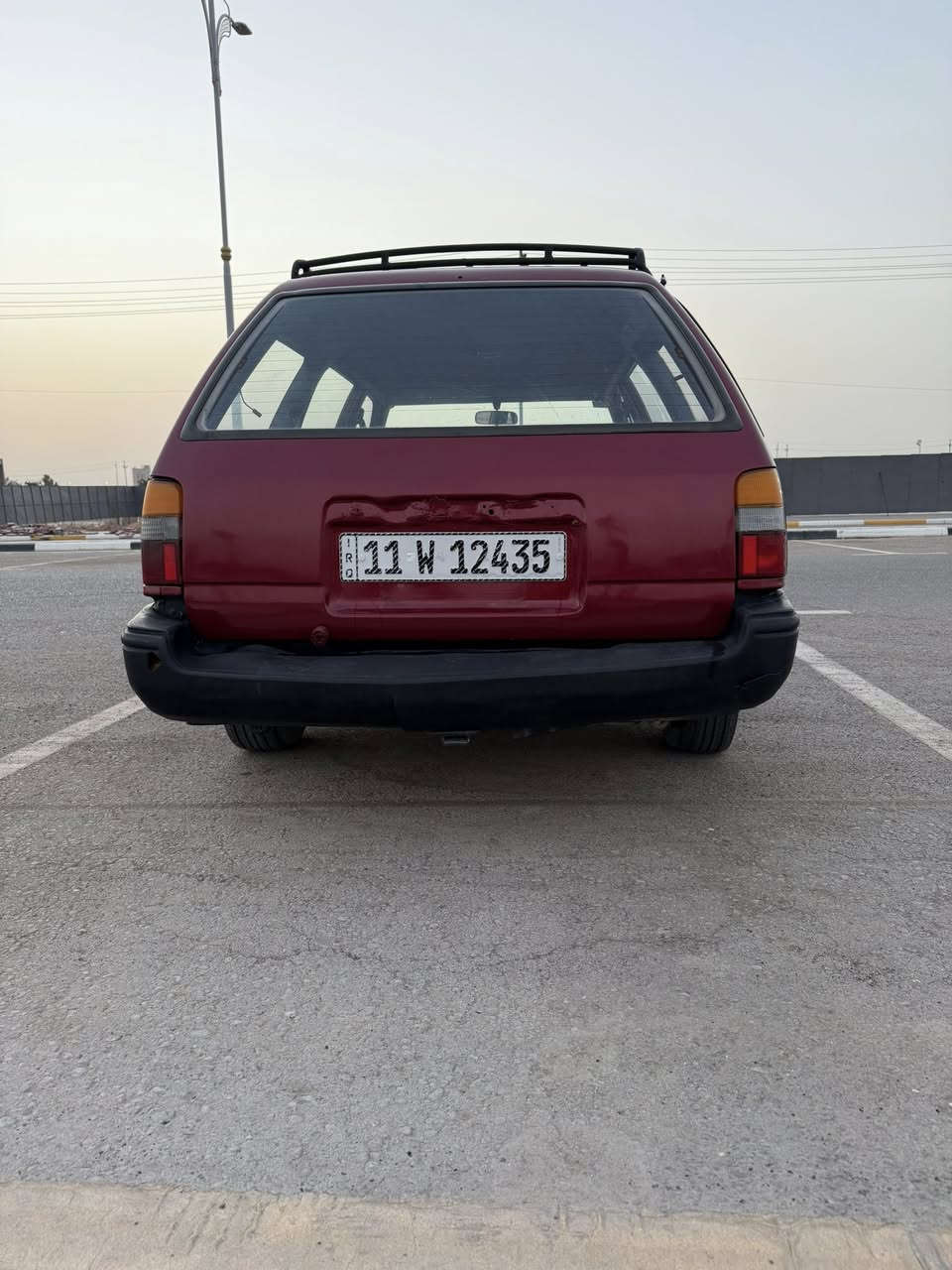 كربلاء
سلام عليكم 
كورلا موديل 1991 ستيشن رقم بغداد بأسمي سنويه جديده وهزه جديده و رقم إنكليزي كامله سنويه لسنة 2031
سياره مكينه كير مكفوله و تخم تاير يسره بلاد 
السعر 45 وبيها مجال حق الجيه 
مكاني كربلاء 
***********
