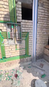 بسم الله الرحمن الرحيم تم انجاز عمل هذا البيت عمل ماء  ومجاري بإدارة ك...