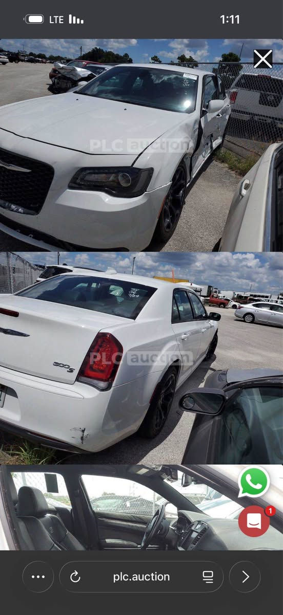 سلام عليكم 
كرايسلر 2019 للبيع بيع فقط 
موصفات s دون فتحة السقف 
حادثها بابتين جهة السايق ومبدلات بنفس اللون اصليات وربع الجاملغ صبغ بدون ايرباك 
دعامية اماميه محدثه srt
ماشيه 135 الف كيلو 
ملاحظة * الويل هذا مو وياها الويل الاصلي مالتها موجود حجم 20 ابو العنكبوت 
كلشي واضح بالصور واي استفسار ***********
مكاني بغداد الاعظمية 
السعر 250 ورقه $ بغداد, العراق
