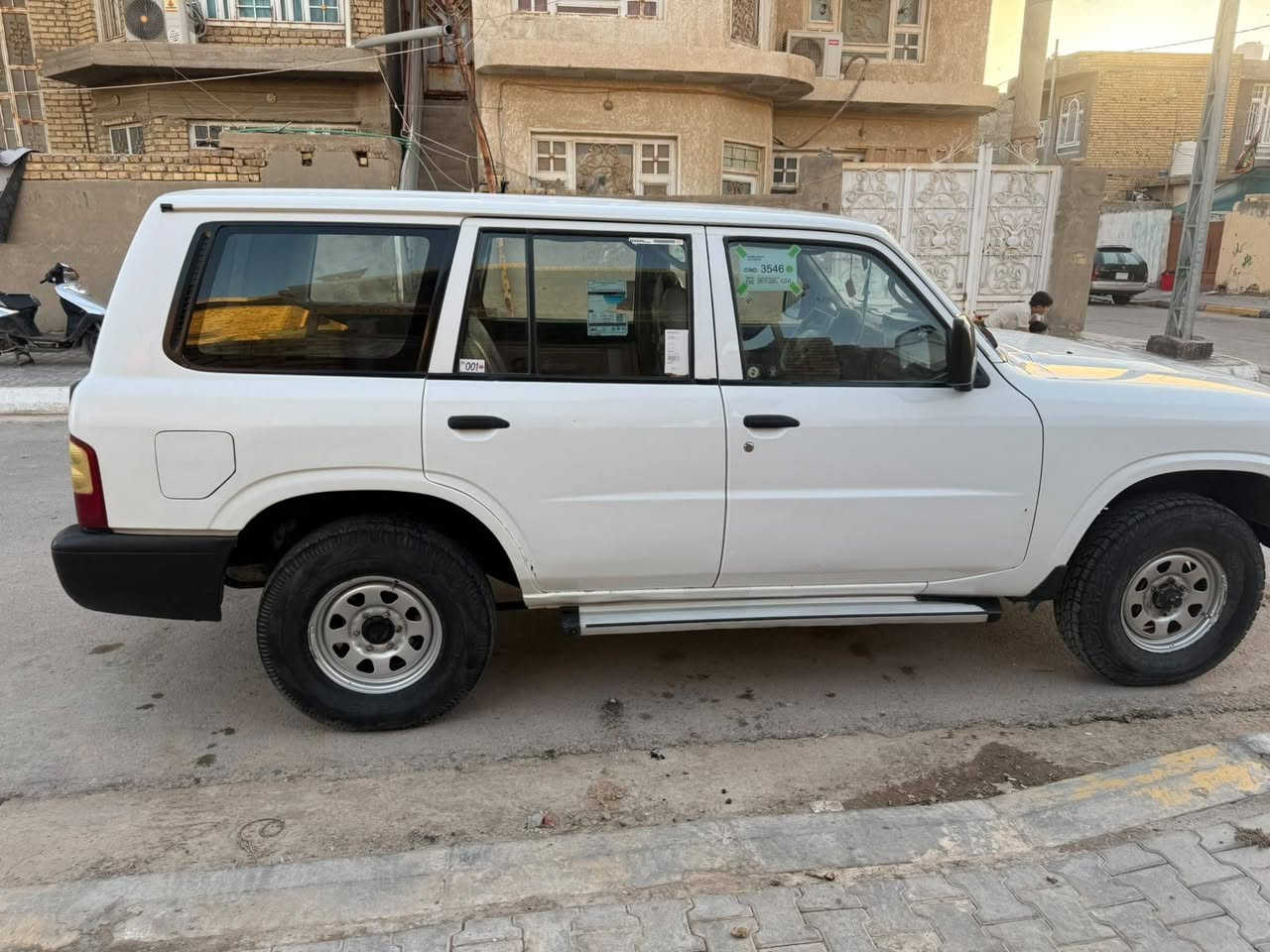 السلام عليكم
نيسان باترول 2002 للبيع سياره بيه صبغ بس چاملغ خلفي سياره مال جني منظومه غاز للاستفسار أكثر اتصل علئ الرقم *********** قير متواجد على الفيس
