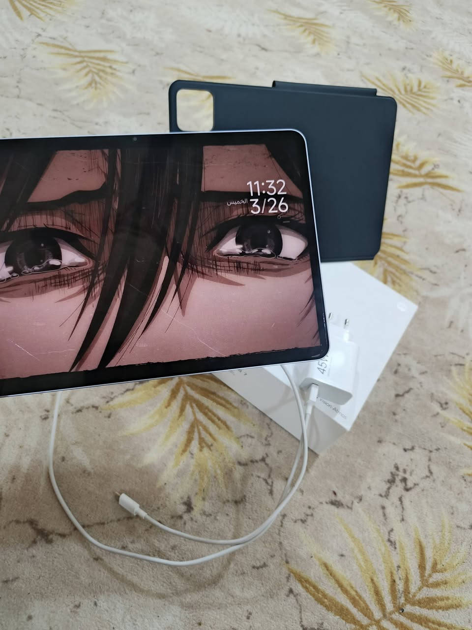 للبيع Xiaomi Pad 7 جهاز اخو الجديد مع كامل ملحقاته جهاز نضيف زلغ مابي سعر 360 وبي مجال بسيط المكان بابل الرقم ***********
