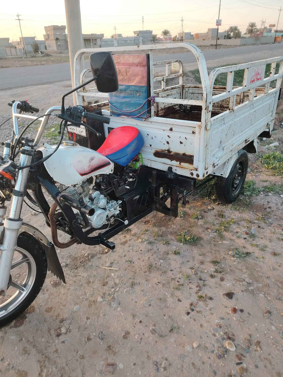 السلام عليكم ورحمة الله وبركاته ستوته للبيع فحل نضيفه ويل گدام جديد تاير جديد الشاصي شرط محرك معمر ستوته جاهزه السعر 650 وبيه مجال للطيبين خابرني وتدلل ***********
