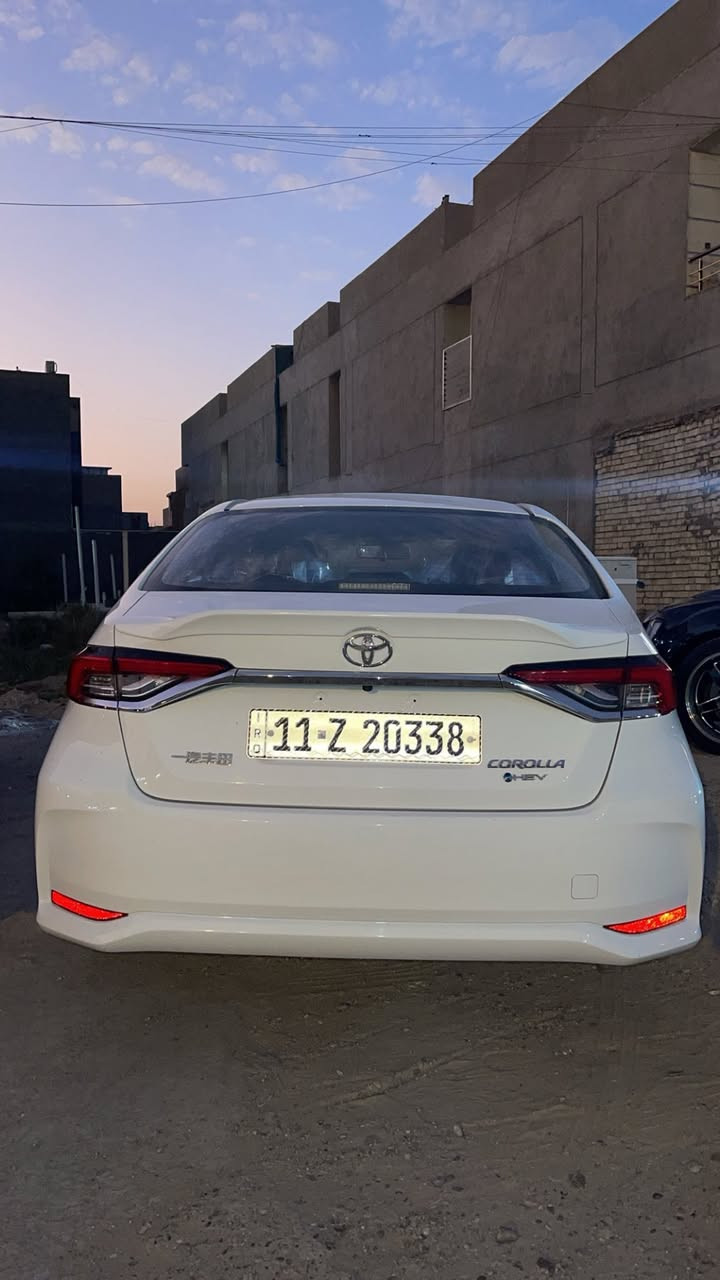 السلام عليكم 
كورلا هايبرد 2025
1/1 
ماشيه 16 الف 
155$
***********
