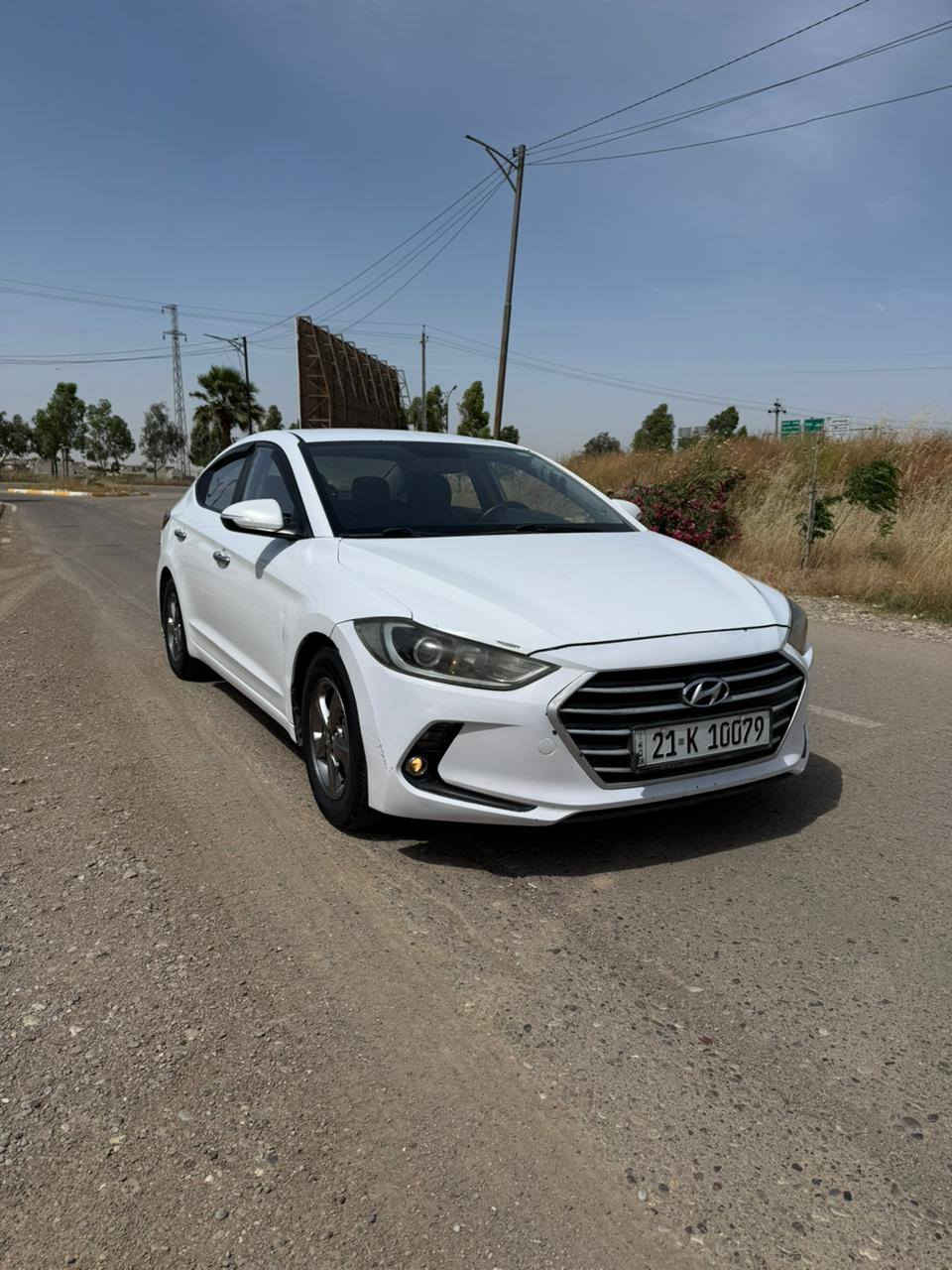 120$بي مجال
ELANTRA 2017
مواصفات كوري🇰🇷 
سنويه لحد2029
محرك 16 GDI
رقم سليمانيه
4تايرات جديد + ريل كروم
تبريد ثلج+تتفئه بشرط
محرك+كير بشرط 
حداديه كلهه جديد بشرط
***********
