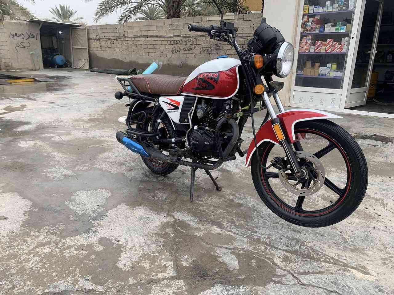 سلام عليكم دراجه دايوان
مديل ٢٢اوراق اصولي شرط ترقيم 
مكينة نعومه فول فول 
نصبتهة كدامك 
رقم ***********
