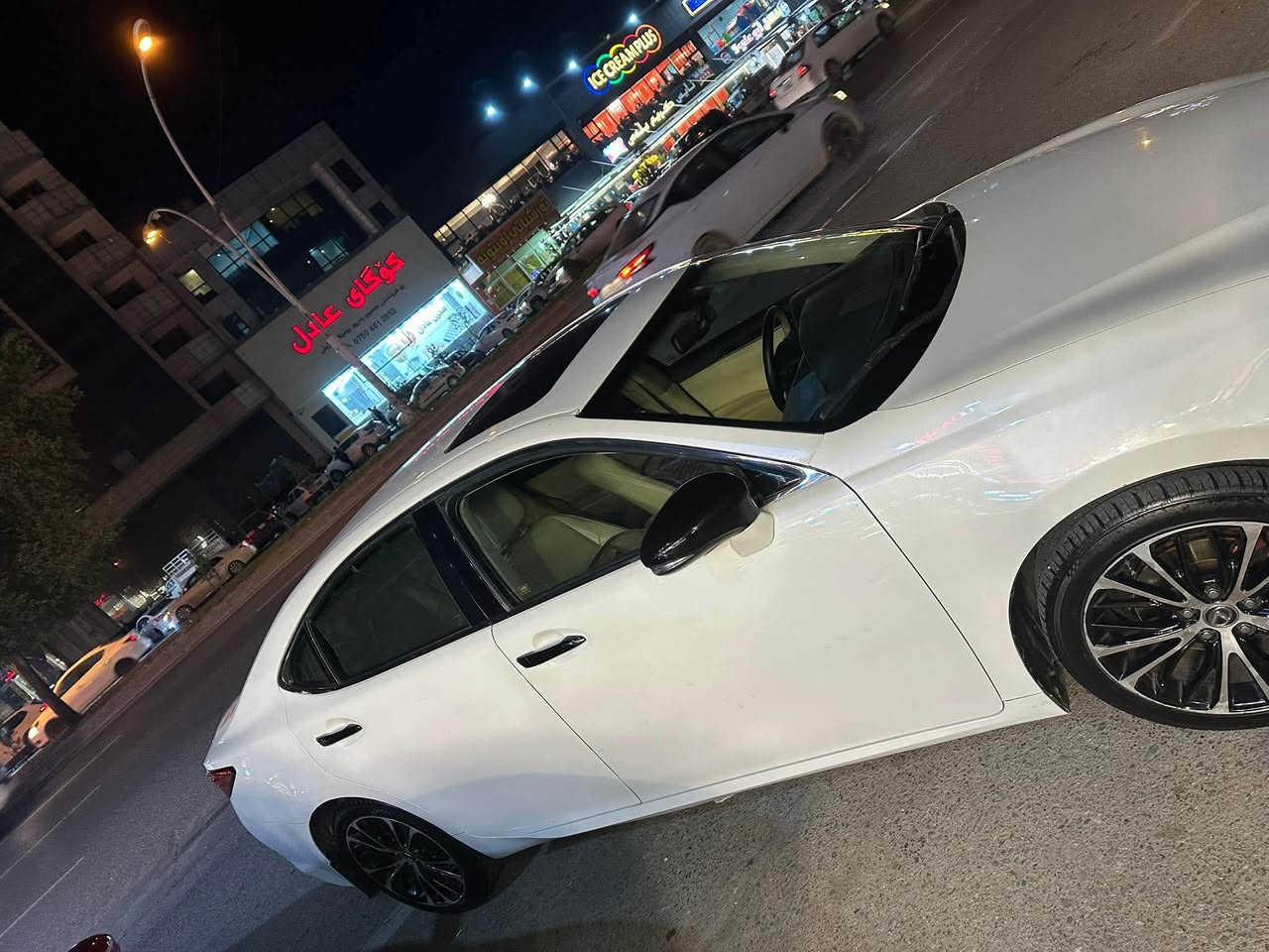 لێگزس  ٢٠١4 
فولل مواصەفات 
ناو کرێمی 
فۆڕمیکا 
سڵایت 
بەصمە 
شەغال 
سێ مۆدی  لێخوڕین 
Eco
Normal 
Sport
کوشین خەزن 
کوشین کارەبای 
تەحدید  سورعە 
تەحەکوماتی سەر سوکان 
پێنج پەردە 
ئاوێنە شەفت 
شاشە گەورە 
کامیرە 
حاسە 
دوجامی پێشەوەی دەبڵ جامە 
چوار جام ئۆتۆ 
سفری شەریکەی سەردار 
چوار پستن بیلادی
دوپارجەی سبوغ  نیە 
پارچەکانی تری سبوغ  کراوە لەبەر شوخت 
رەقەم و سەنەوی نوێیە  
سەیارەیەکی جاهیزە یەک دینار مەسرەفی نیە 
ناونیشان هەولێر 
***********
***********

عربي 
ليكزس ٢٠١٤ 
فولل مواصفات داخل كريمي و فورميكا  سلايد بصمة شغال ٣ وضع قيادة eco normal sport
كشنات كهرباي و خزن  تحديد سرعة تحكمات ستيرن ٥بردات مراية شفت شاشة جبيرة كامرة حاسة  جامات امامي دبل  جامات اوتو صفر شركة سردار محرك ٤ سلندر بلادي بيها ٨ قطع صبغ اسار شخط ابيع لك حزام رقم و سنوية جديدة 
عنوان اربيل         ***********.   *********** أربيل, العراق
