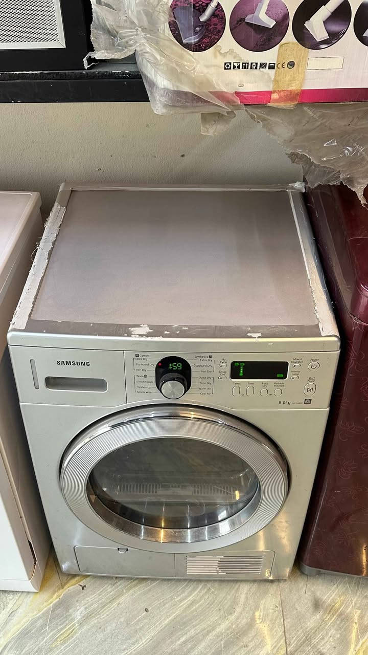 مجففة ملابس ماركة سامسونك حديثة نظام تكثيف تعقيم وكوي للملابس  بدون تاسيس نظيفة جدا 🌹🌹🌹
السعر، 275الف 🔥🔥🔥
موصل الجانب الايسر /حي المثنى 🌿🌿🌿

الشارع المقابل لمنتزه المثنى
✅شارع عمارة النخيل 
✅وماكس جيم 
✅وازياء النمور 

داخل الفرع بالنزول قرب كراج  غسل السيارات   

(منزلي) لبيع الاثاث المستعمل 
متواجدون من الساعة ال 1ظهرا الى 8مساءا https://maps.app.goo.gl/BFTrpaanCHgXHP4H6?g_st=afm أربيل, العراق


**إذا كنت صاحب هذا الإعلان وتريد حذفه لأي سبب، رجاءا أرسل رسالة إلى الدعم الفني**