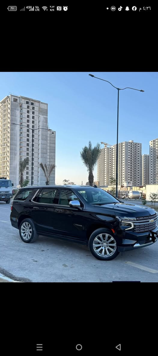 السلام عليكم
تاهو موديل 2021 بريمير  خليجي  

 وكاله المنصور  السونار منشور مع الصور

 فول أعلى مواصفات 

‏موديل : 2021

‏اللون : أسود 

رقم : بغداد بسمي 

‏
‏الفئه : PREMIER

‏المواصفات :

‏

‏دوسات جانبيه كهربائيه ويه فتحه الباب 

كامرات 360 

‏ثلاجه درجتين  

‏ نظام توقف ذاتي 

‏رادار جانبي بالمري الجانبيه

‏نظام القياده اليه 

‏شاحن لاسلكي 

‏-منفذ كهرباء للمقاعد الخلفيه 

‏-شاشات خلفيه بلادي 

‏جميع الابواب بصمه 

‏شاشه كبيره  

كل اغراضها موجوده ‏ 

‏بنوراما سقف

‏تشغيل عن بعد

‏ويل كب كروم اصلي حجم 22 انج

‏12 ايرباك

‏ دواخل جلد لون عسلي  

باب خلفي كهرباء 

‏مري قلاب

‏كشنات اماميه وخلفية كهرباء

‏‏رادار جانبي نقط عمياء

‏رادار امامي وخلفي  

‏سستم صوت كامل 

‏كراسي خزن ميموري 

‏تدفئه و تبريد كشنات 

‏

‏ماشية.82 الف 

السعر 480 $ وبيها مجال 

مكان سياره بغداد
حي الجهاد الاطباء.    او كراده 42
الهاتف ***********
ما متواجد ع فيس الي يحب يتصل واني حاضر
