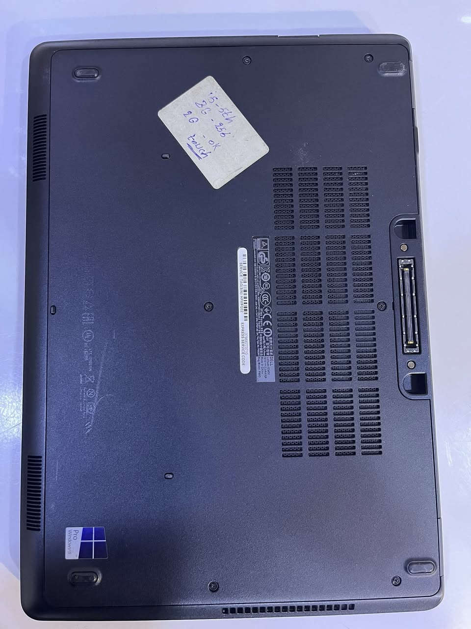 للبيع السعر ( 235ألف )
كوراي 5 جيل الخامس 5 

ذاكرة SSD 265GB

رام 8 RAM

كرت شاشة خارجي 2GB نفديا

البطارية من 1 ساعة الى 2ساعتين 

شاشة لمس 

كيبورد ضوئي 

منافذ USB 2

منفذ SD

تنفتح 180 درجة 

ملاحقات ( شاحنة الاصلية + حقيبة )


**إذا كنت صاحب هذا الإعلان وتريد حذفه لأي سبب، رجاءا أرسل رسالة إلى الدعم الفني**