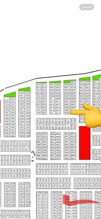 للبيع المساحه 100 متر ركن خارجي مربع 7,000 كامله الخدمات نبيع 50 متر ا...