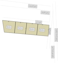 مكلف بالنشر 🙋‍♂️ للبيع قطع اراضي العدد 4 مساحه كل قطعه 400 متر واجه 20...