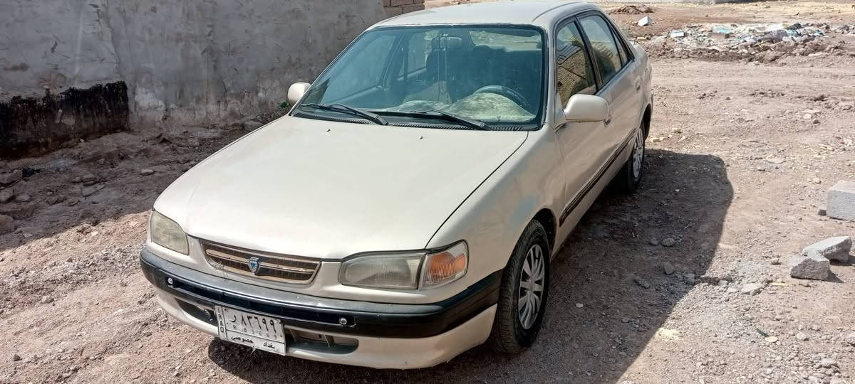 كورلا للبيع 
موديل 95
محرك جديد
تخم تاير 
صبغ وسمكره جديده 
الكير بيه هاف بس اذا بارده السياره 
مكاني بالكوت 
***********
