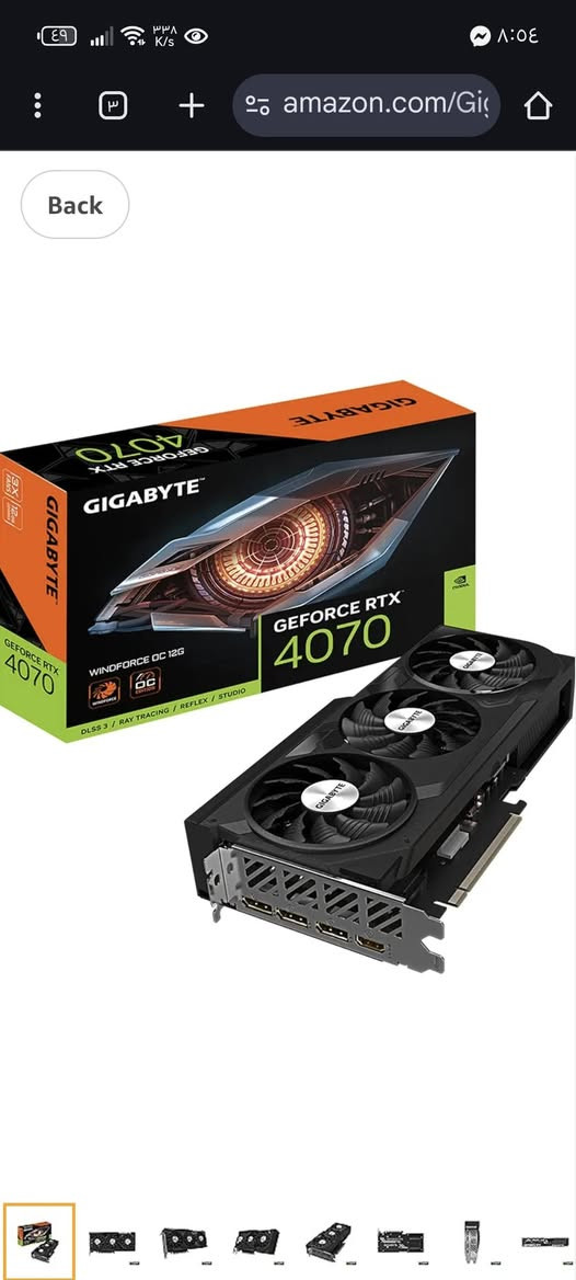 4070 windforece gigabyte x3fan
الكيس dpx90 x4fan +4fan
مبرد perles assassins 2tawer x2fan
5700x
32 8x4 3600
m.2 512 +m.2 512
segapet 750WAT
B550M AORUS elite
+شاشه msi 27inch 2k 180hz
كيبورد ناوس سناعه اعتيادي وياها 

١٧٥٠ سعر ثابت اخوان


**إذا كنت صاحب هذا الإعلان وتريد حذفه لأي سبب، رجاءا أرسل رسالة إلى الدعم الفني**