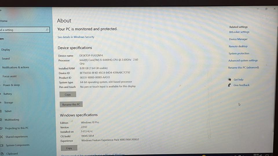 السلام عليكم
لابتوب Dell هاي مواصفاته موجودة بصور 
مكاني شارع المغرب 
السعر ٢٠٠ وبي مجال 
***********
