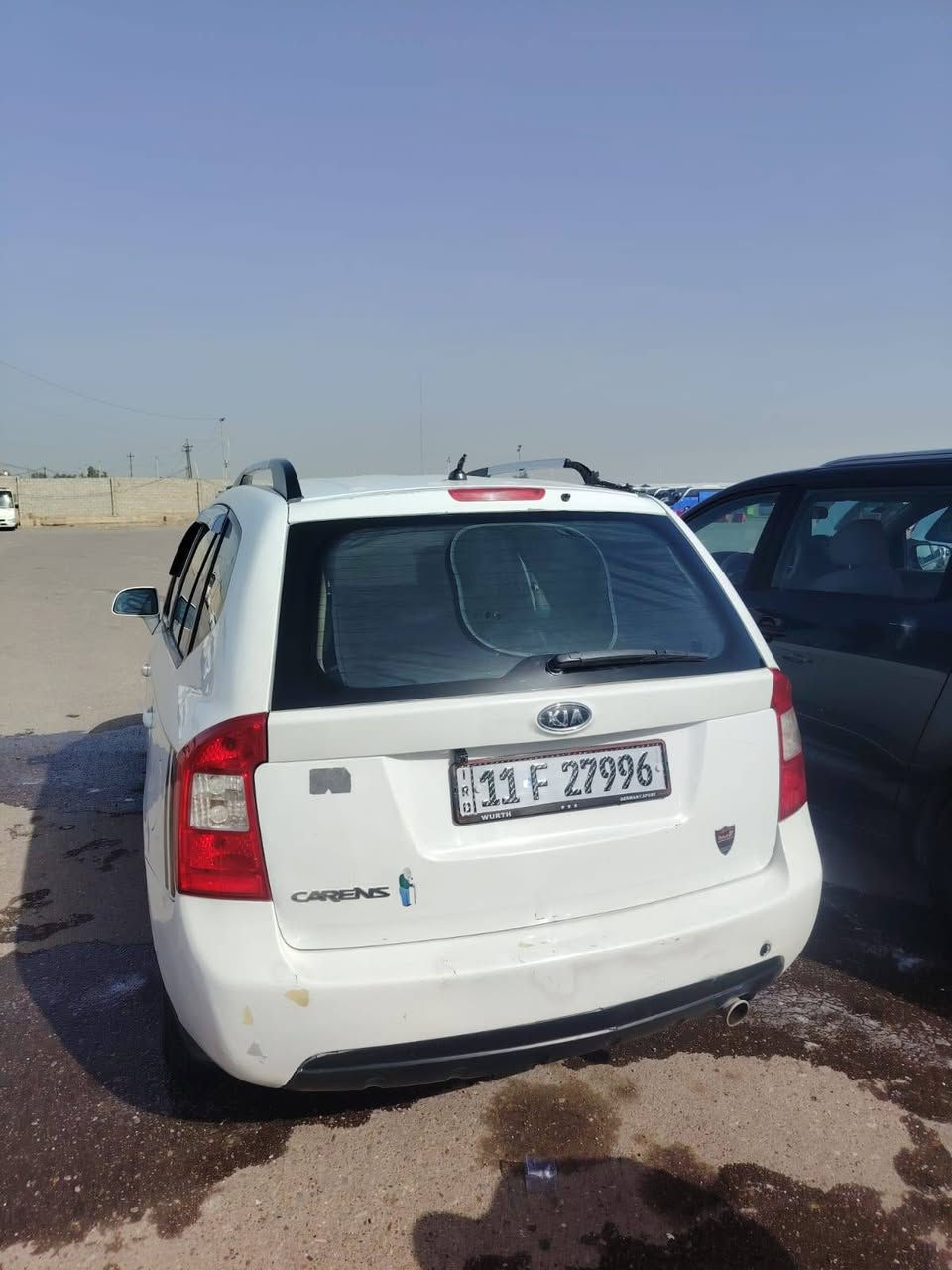 سلام عليكم
كيه كارنز للبيع✅
مديل2009 خليجي ✅
رقم وسنويه جديد✅
رقم بغداد انكليزي بسمي ✅
مكينه وكير خير من الله✅
حجم المحرك 2000دوش✅
شاشه وكامره جديد✅
  تبريد قطعتين تدفئه كله شغال. ✅
تايرات جديد ✅
كشنات جلد سبعه راكب✅
 حداديه امامي خلفي جديده ✅
مكان السياره نجف ابو صخير ✅
سعر السياره. 105. وبيها مجال 
***********✅  بي واتساب 
***********✅
