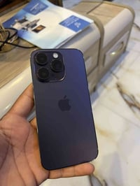 14 برو فقط  ذاكره 256  بطاريه 86  شريحه الكترونيه  مكفول من كلشي  السع...