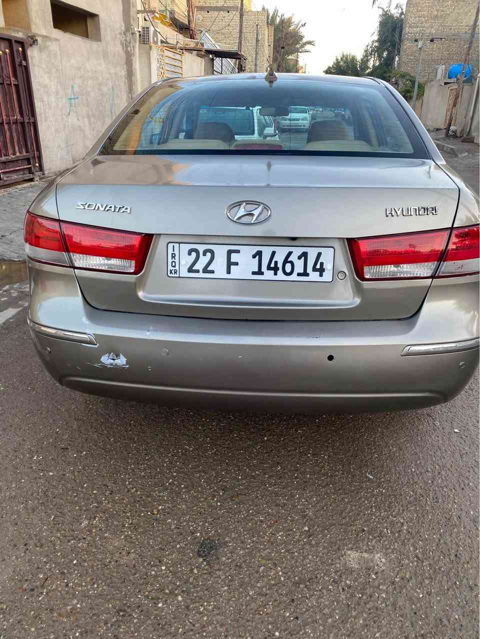 السلام عليكم
         مكلف بلنشر
سوناتا مديل 2010للبيع
رقم اربيل جديد تريد وكاله تريد تحويل
خليجي بدون ضرر
مكينه 2400
مواصفات عاديه
مصبوغه احزام اثر جراد
السعر 105$وبي مجال

‭0770 979 8872‬ بغداد, العراق
